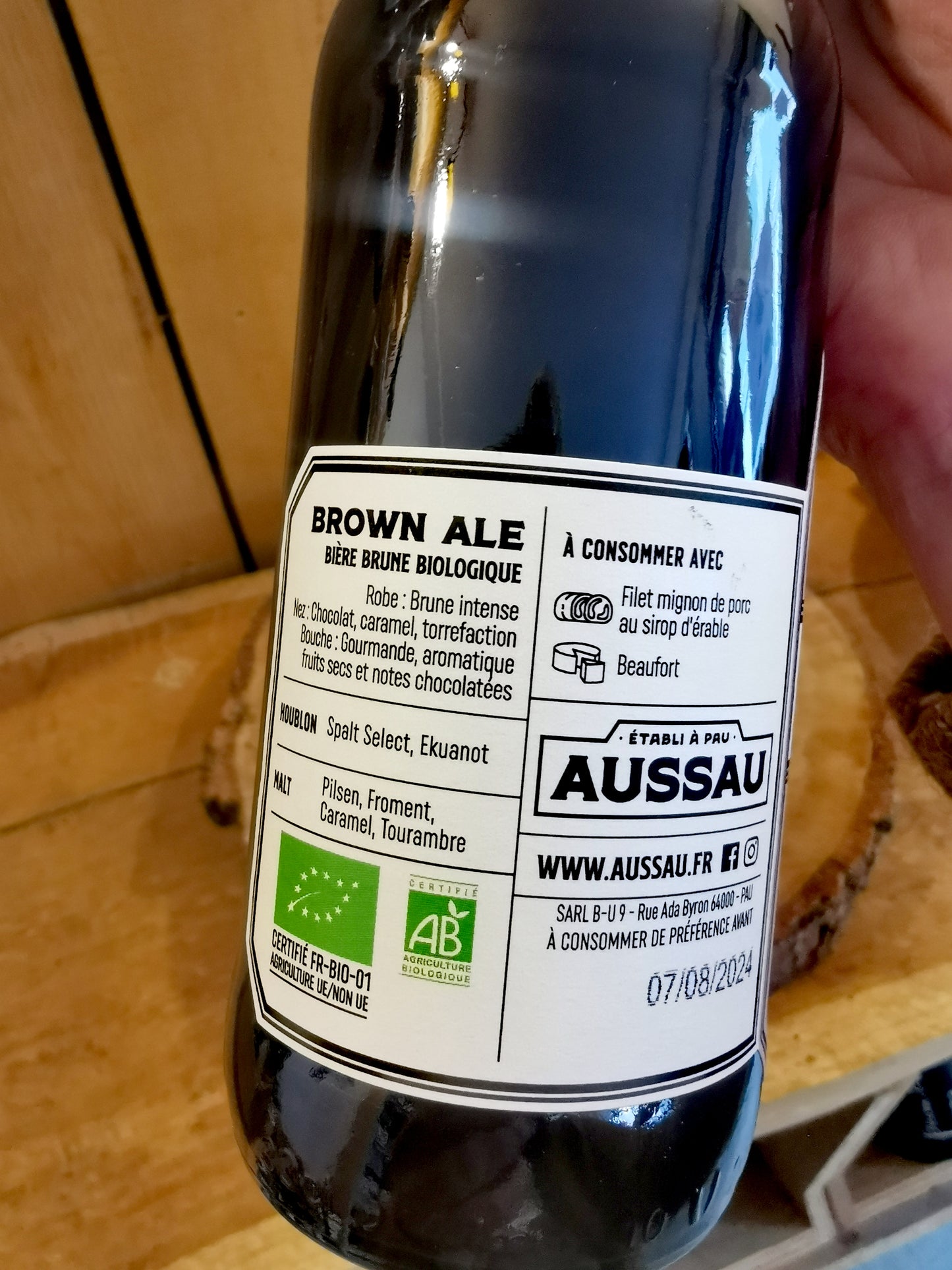 BROWN ALE - BIERE BIOLOGIQUE ALE