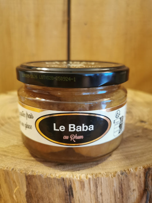 Le Baba au rhum 260g - Maison Glosek